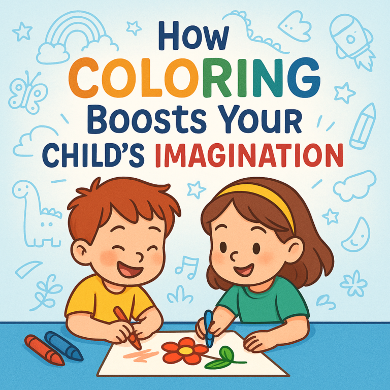How Coloring Boosts Your Child’s Imagination